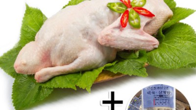 엄선된 삼계탕 오리수육 재료로 특별한 한 상 차리기! ✨